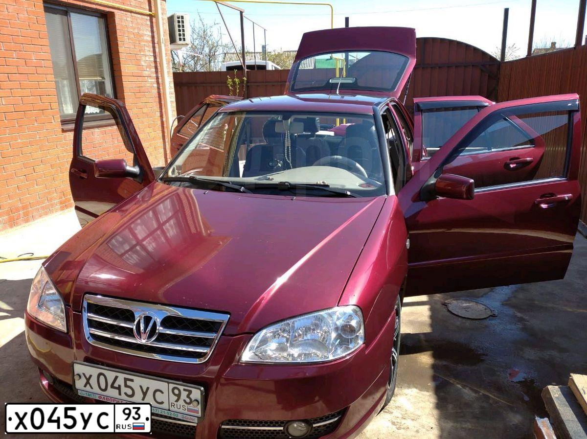 Фото автомобиля TAGAZ Z CORDA, 2010 — госномер М209КХ82. Цвет: Красный