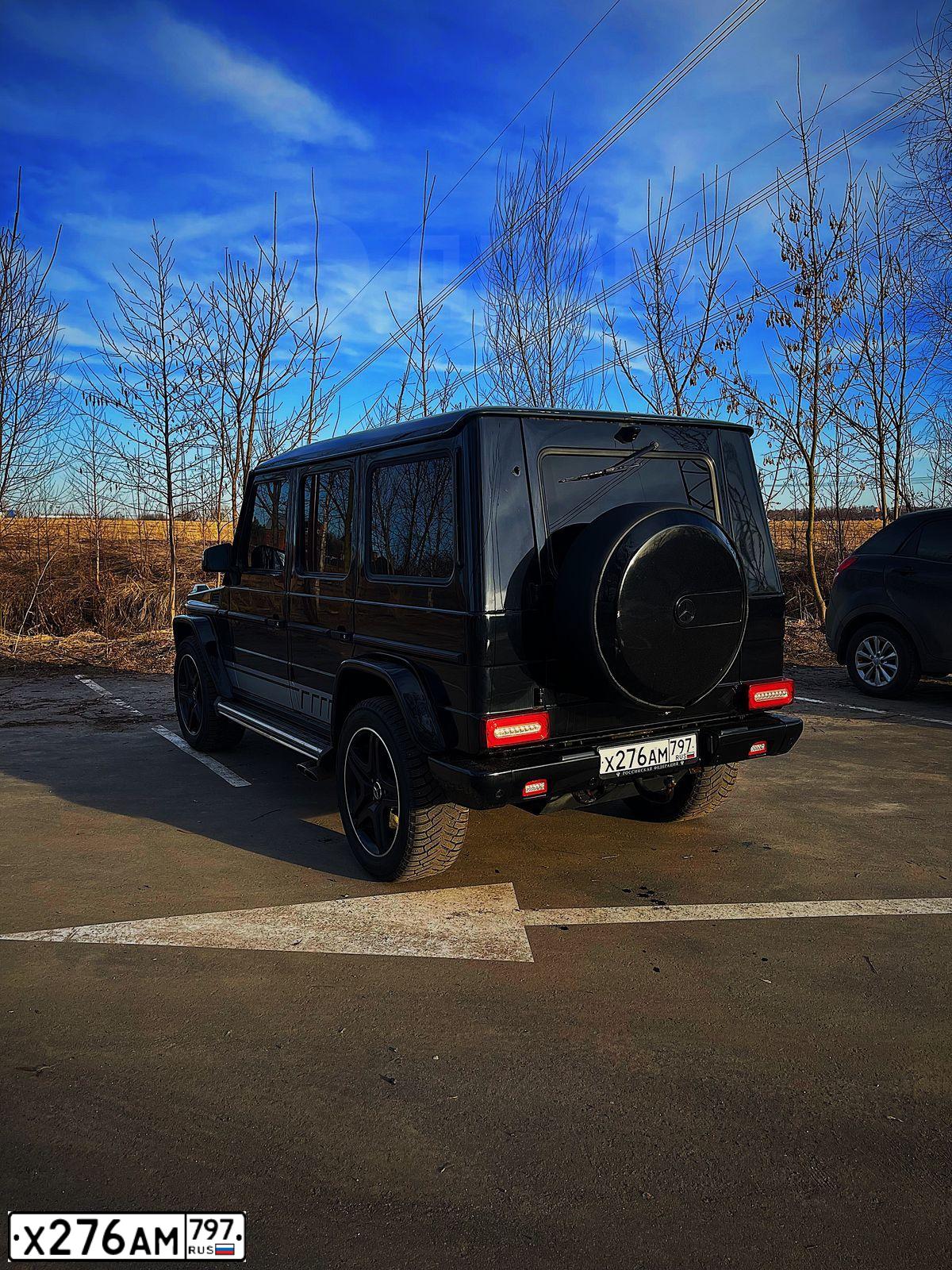 Фото автомобиля MERCEDES G-KLASSE, 2006. Цвет: ЧЕРНЫЙ