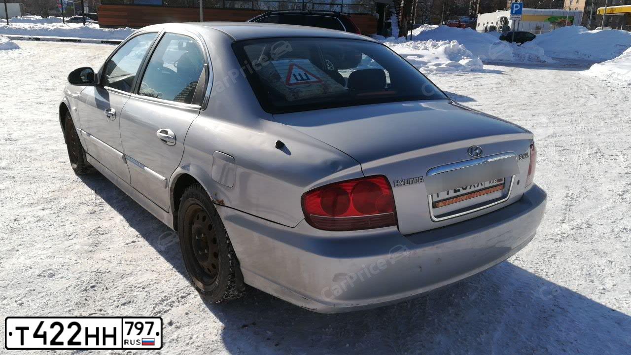 Фото автомобиля TAGAZ SONATA, 2005 — госномер Т422НН797. Цвет: СЕРЫЙ