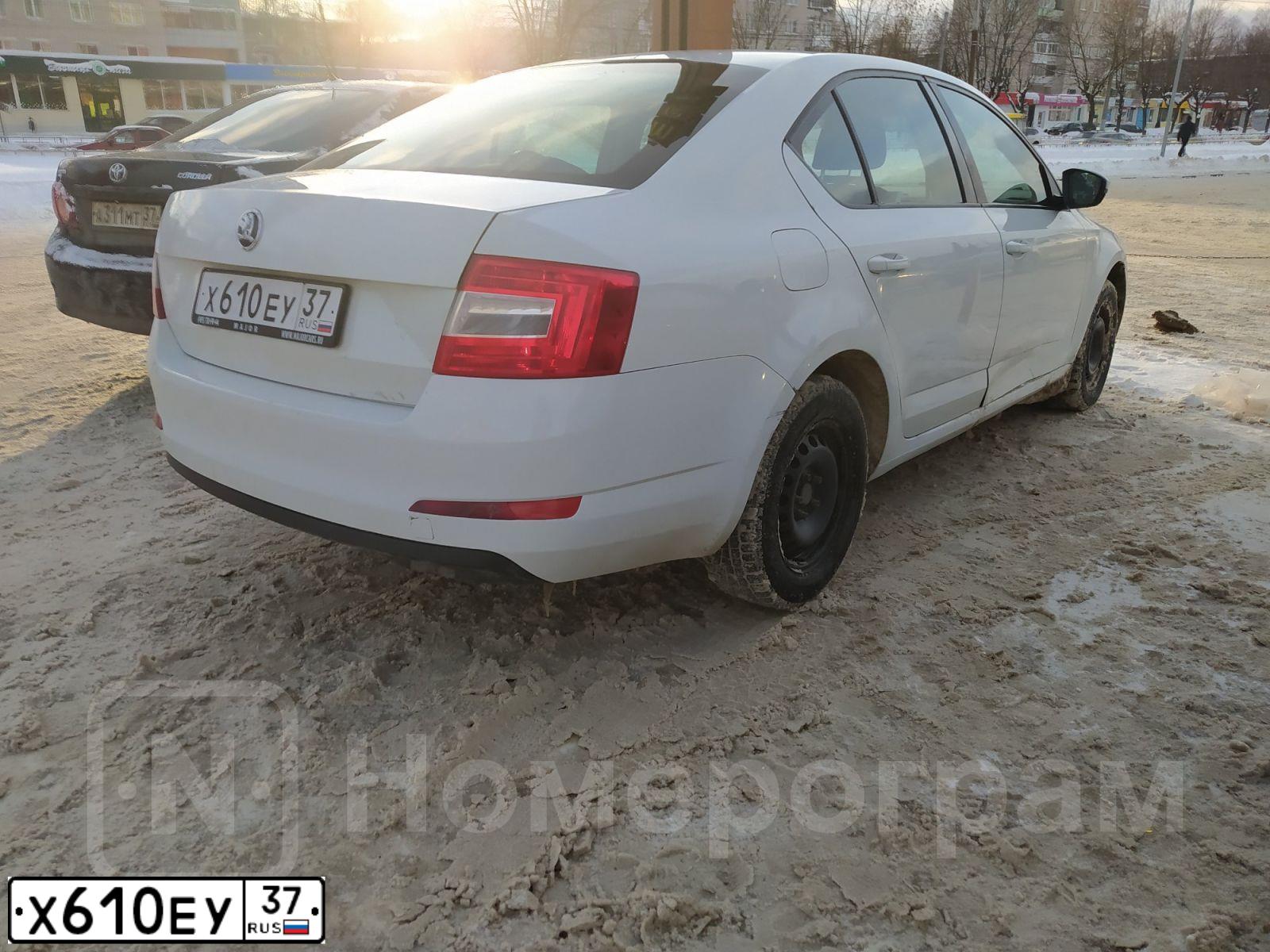 Фото автомобиля SKODA OCTAVIA, 2015 — госномер К512ХС33