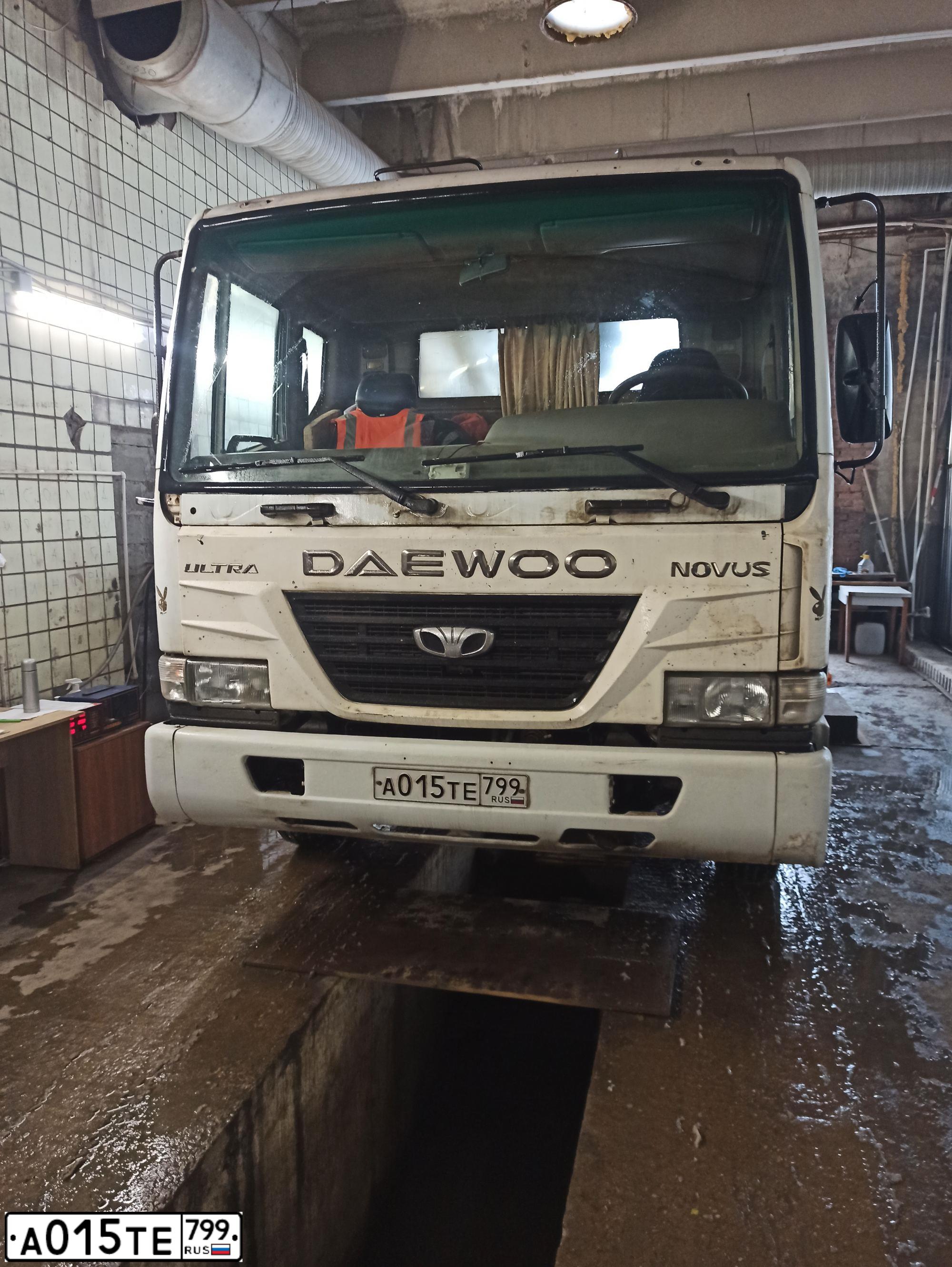 Фото автомобиля DAEWOO NOVUS, 2007 — госномер А699МК797. Цвет: Белый