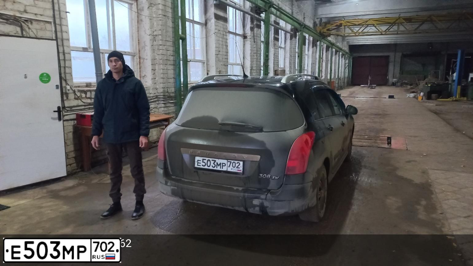 Фото автомобиля PEUGEOT 308, 2008 — госномер О419УМ159. Цвет: ЧЕРНЫЙ