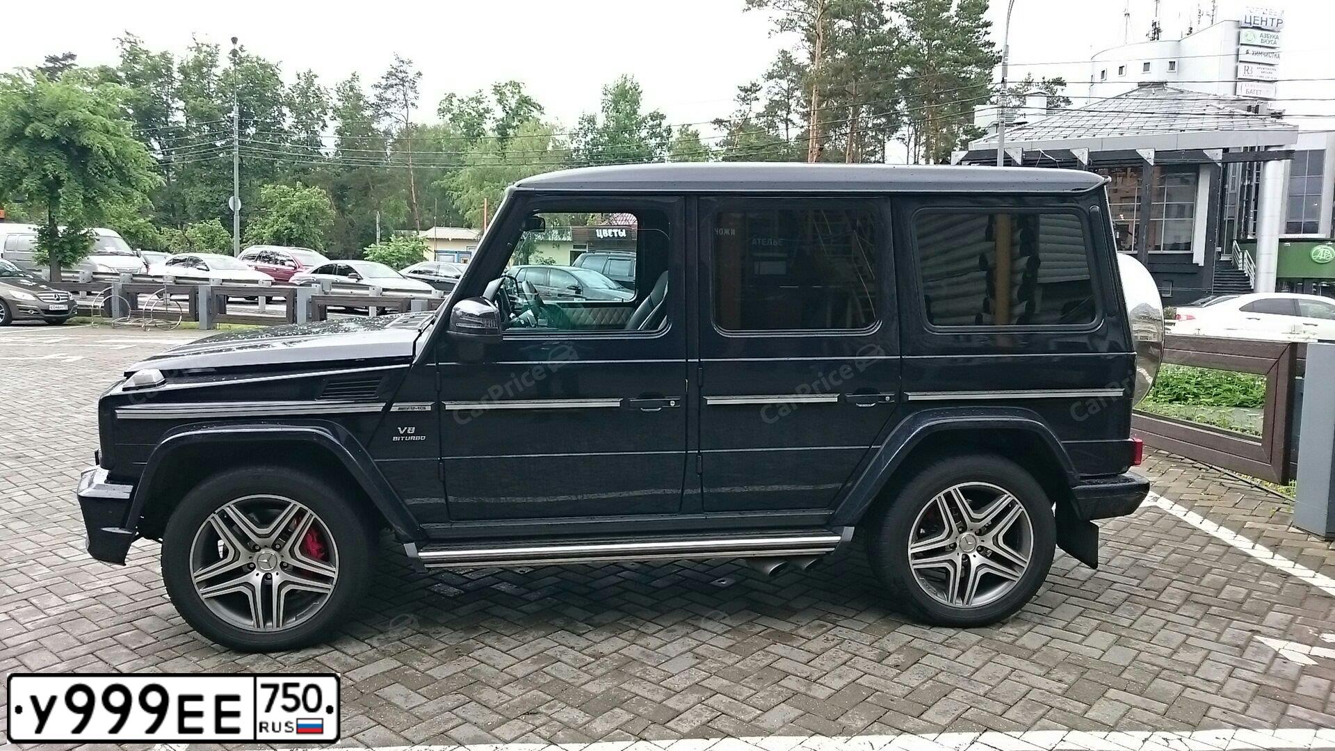 Фото автомобиля MERCEDES-BENZ G63, 2015 — госномер Т877ХР797. Цвет: ЧЕРНЫЙ
