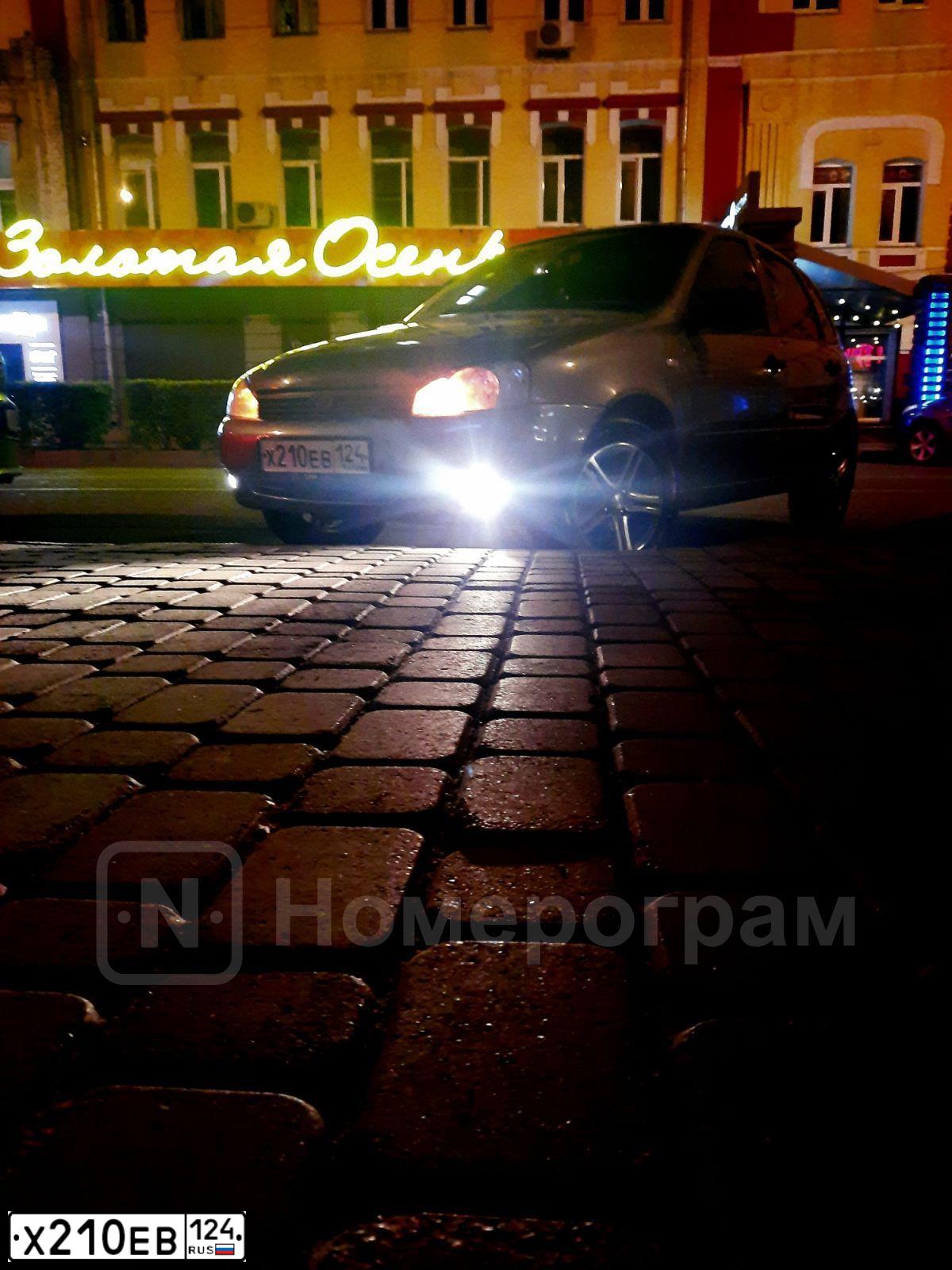 Фото автомобиля LADA 1119 KALINA, 2011 — госномер Е300МО76. Цвет: Темно-серый металлик