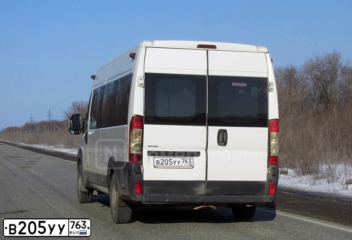 Фото автомобиля FIAT DUCATO, 2013 — госномер В205УУ763. Цвет: Белый