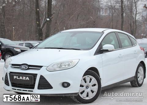 Фото автомобиля FORD FOCUS, 2012 — госномер Е626ЕХ702. Цвет: Белый
