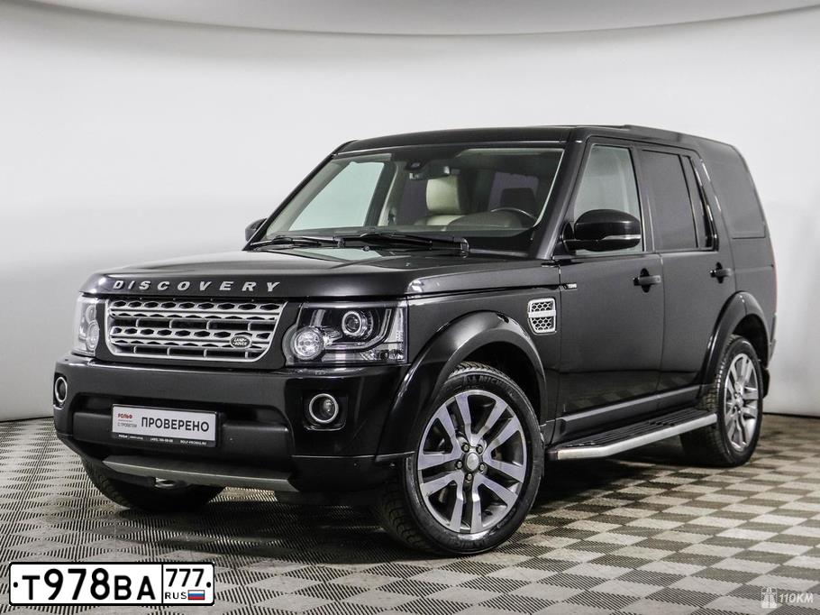 Фото автомобиля LANDROVER DISCOVERY, 2014 — госномер Т274УЕ799. Цвет: ЧЕРНЫЙ