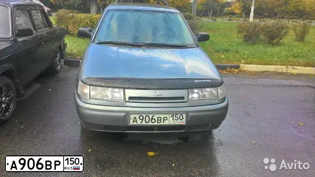Фото автомобиля LADA 2111, 2006 — госномер А906ВР150. Цвет: СЕРО-ЗЕЛЕНЫЙ