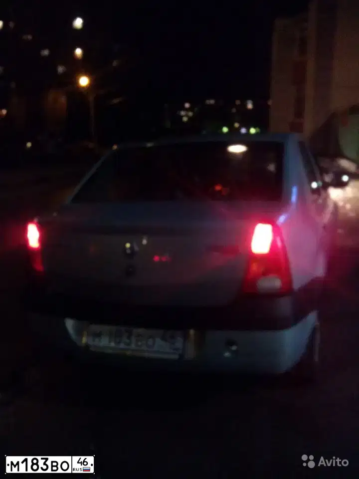 Фото автомобиля RENAULT LOGAN, 2007 — госномер М183ВО46. Цвет: В.СВЕТЛО-ЗЕЛЕНЫЙ