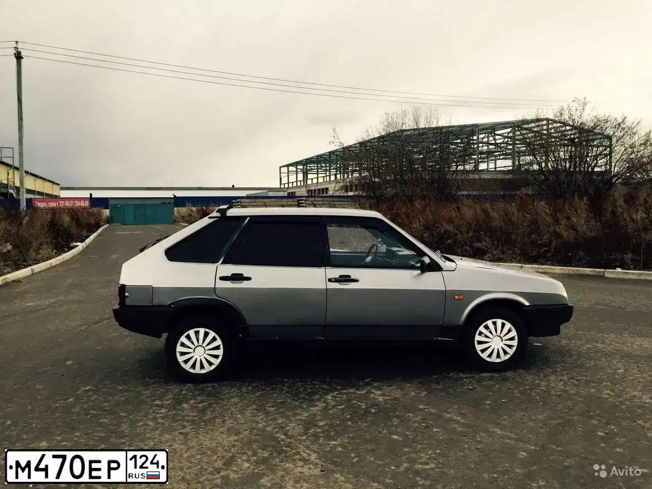 Фото автомобиля LADA 2109, 2001 — госномер В974НК124. Цвет: СЕРЕБРИСТО-ГОЛУБОЙ