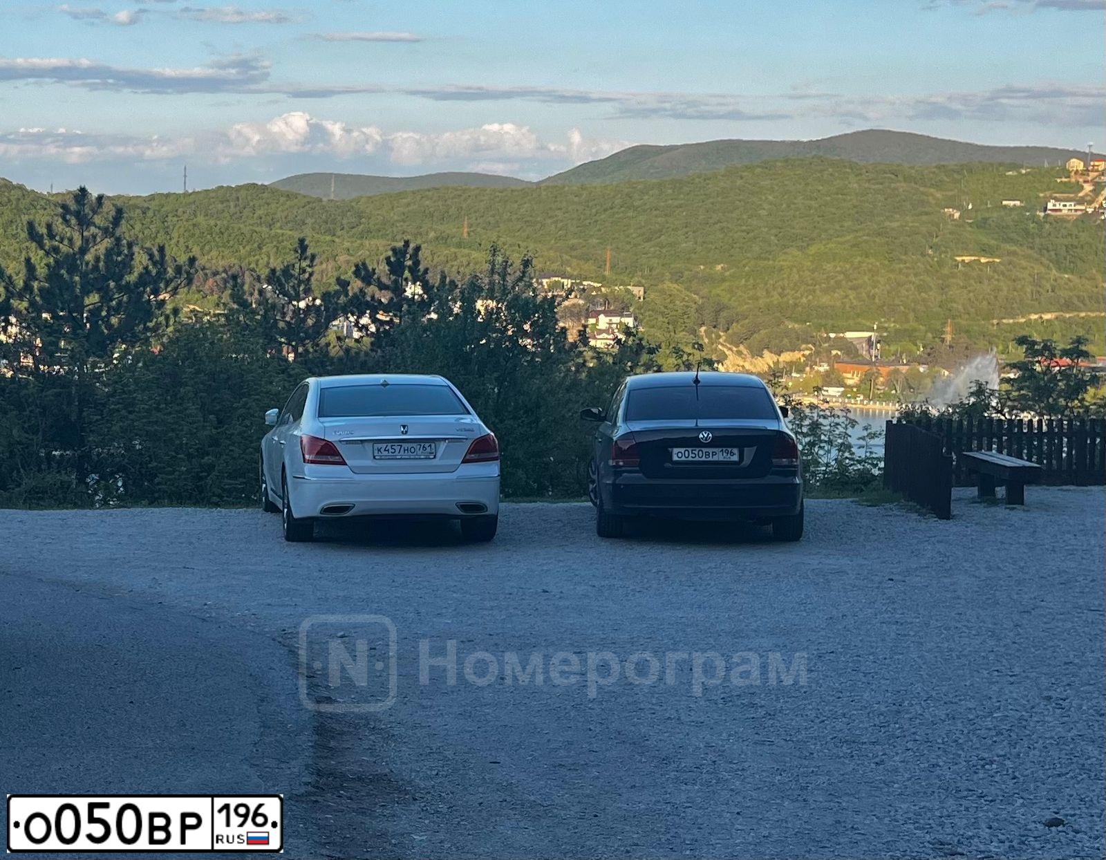 Фото автомобиля VOLKSWAGEN POLO, 2017 — госномер О050ВР196. Цвет: ЧЕРНЫЙ