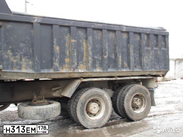 Фото автомобиля SCANIA SERIE T /6X4/, 2003 — госномер Н313ЕМ178. Цвет: ЖЕЛТЫЙ