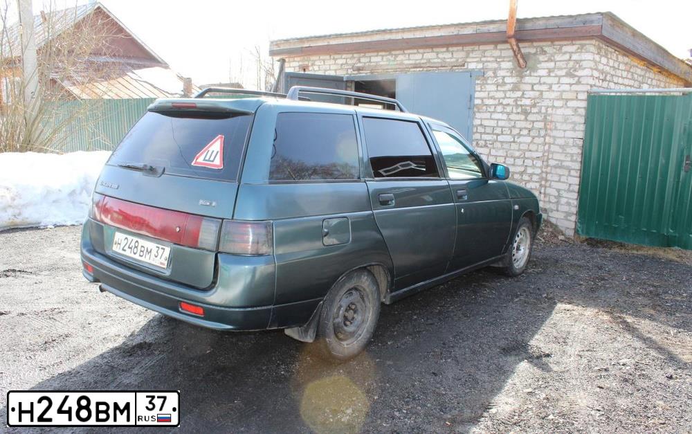 Фото автомобиля LADA 2111 LADA, 2006 — госномер Н248ВМ37. Цвет: СЕРО-СИНЕ-ЗЕЛЕНЫЙ