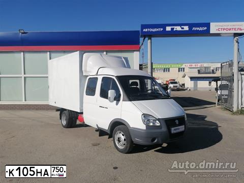 Фото автомобиля GAZ 3302 EL, 2013 — госномер Р043ВУ977. Цвет: Белый