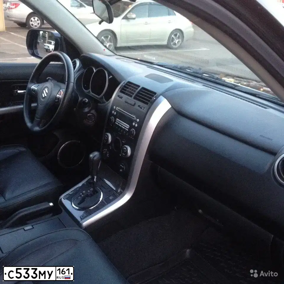 Фото автомобиля SUZUKI /GRAND/ VITARA, 2008 — госномер С533МУ161. Цвет: ЧЕРНЫЙ
