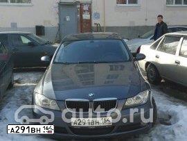 Фото автомобиля BMW SERIE 3, 2008 — госномер А313ОК164. Цвет: СЕРЫЙ