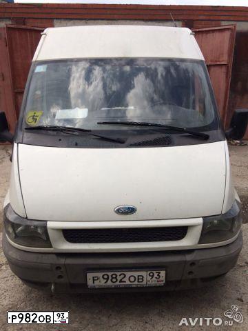 Фото автомобиля FORD TRANSIT, 2005 — госномер М236КА82. Цвет: Белый