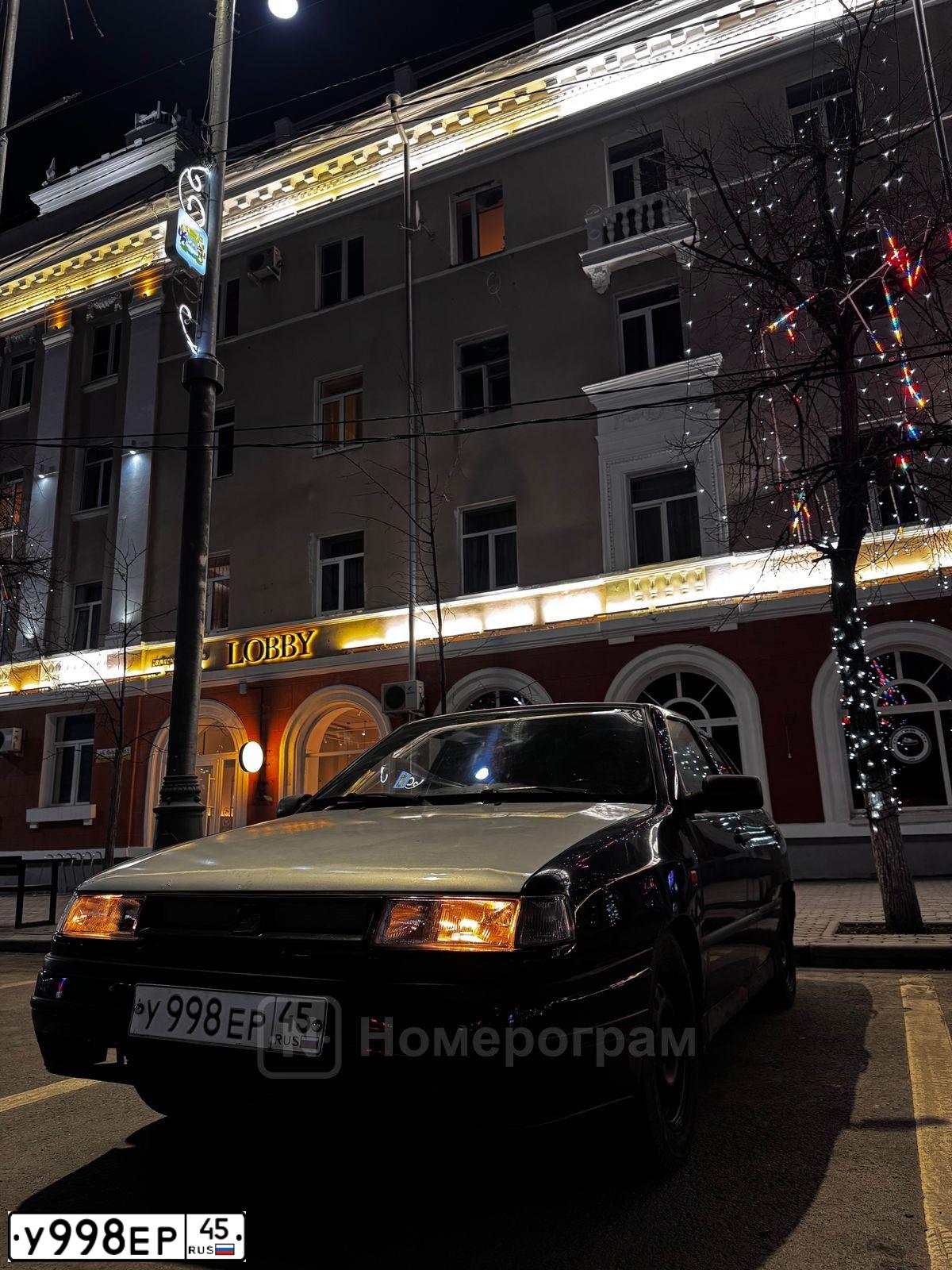 Фото автомобиля SEAT TOLEDO, 1993 — госномер У998ЕР45. Цвет: СИНИЙ