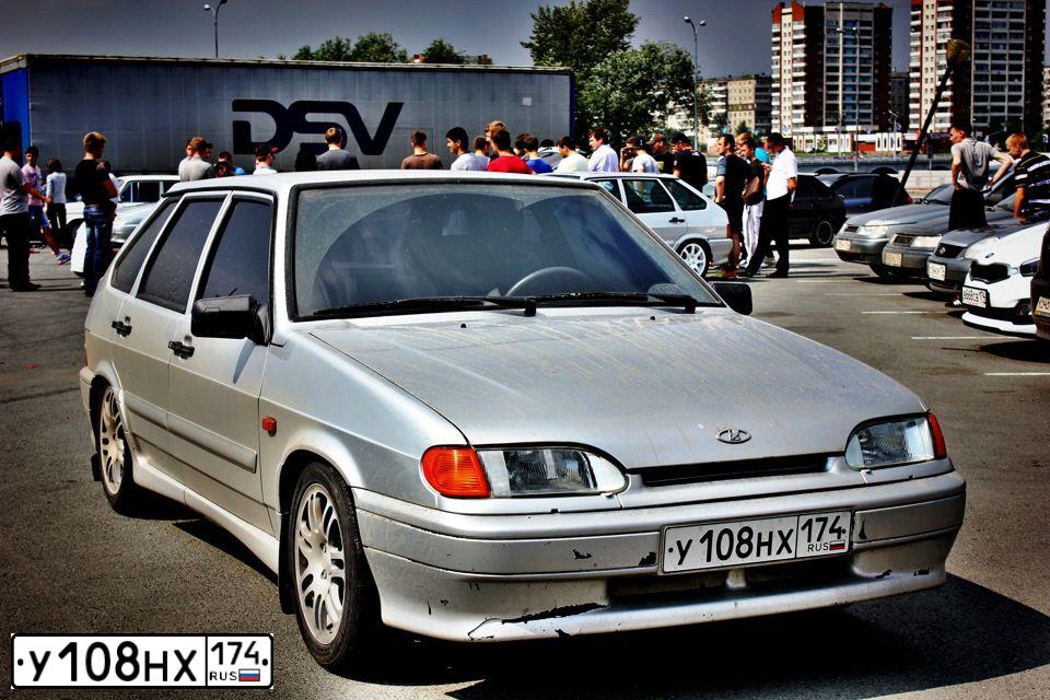 Фото автомобиля LADA 2114 SAMARA, 2011 — госномер Н397ЕМ774. Цвет: СВЕТЛО-СЕРЕБРИСТЫЙ МЕТАЛЛ