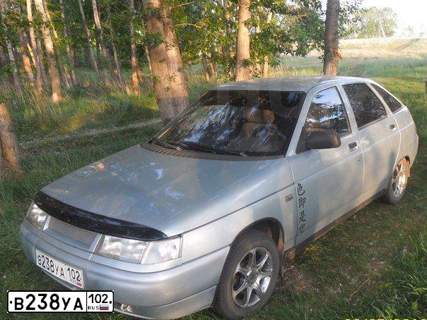 Фото автомобиля LADA 2112, 2001 — госномер В238УА102. Цвет: СЕРЕБРИСТО-ГОЛУБОЙ