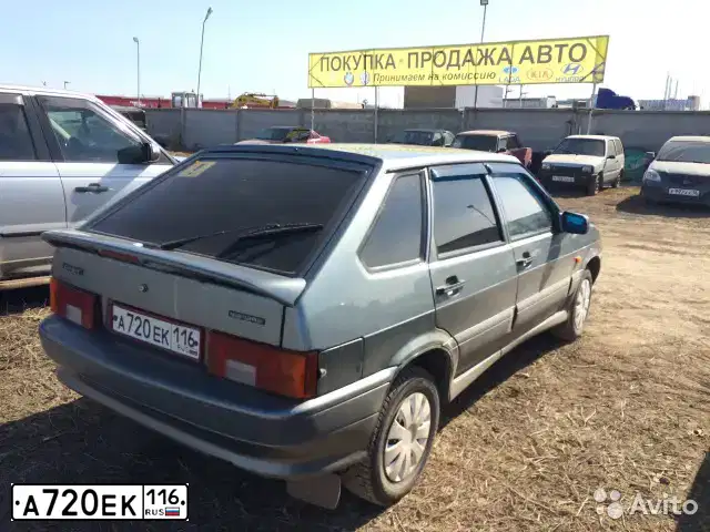 Фото автомобиля ВАЗ 21140, 2007 — госномер А609УВ716. Цвет: СРЕДНИЙ СЕРО-ЗЕЛЕНЫЙ МЕТ.