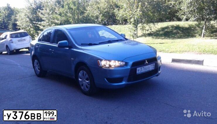 Фото автомобиля MITSUBISHI LANCER, 2007 — госномер О523ВВ750. Цвет: СЕРО-ЗЕЛЕНЫЙ