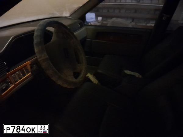 Фото автомобиля VOLVO 900-SERIE, 1994 — госномер Р784ОК33. Цвет: СЕРЫЙ
