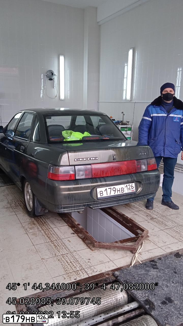 Фото автомобиля LADA 2110, 2004 — госномер В602ВС181