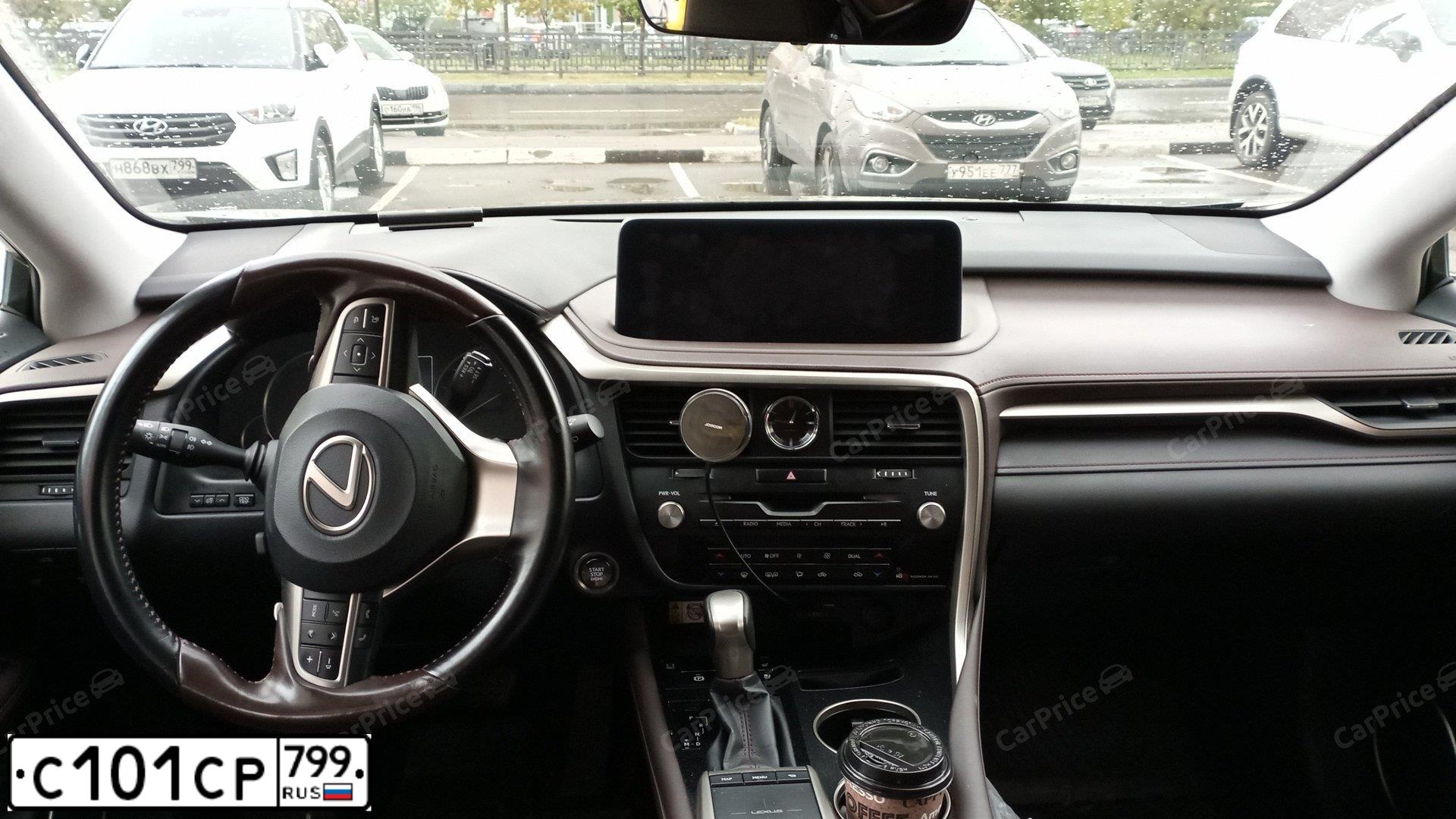 Фото автомобиля LEXUS RX, 2019 — госномер Р199ОХ797. Цвет: ЧЕРНЫЙ