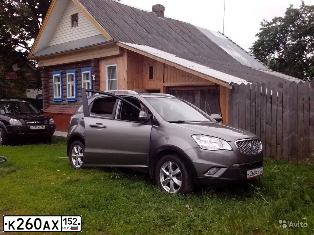 Фото автомобиля SSANGYONG ACTYON, 2012 — госномер Р635ЕН152. Цвет: ТЕМНО СЕРЫЙ