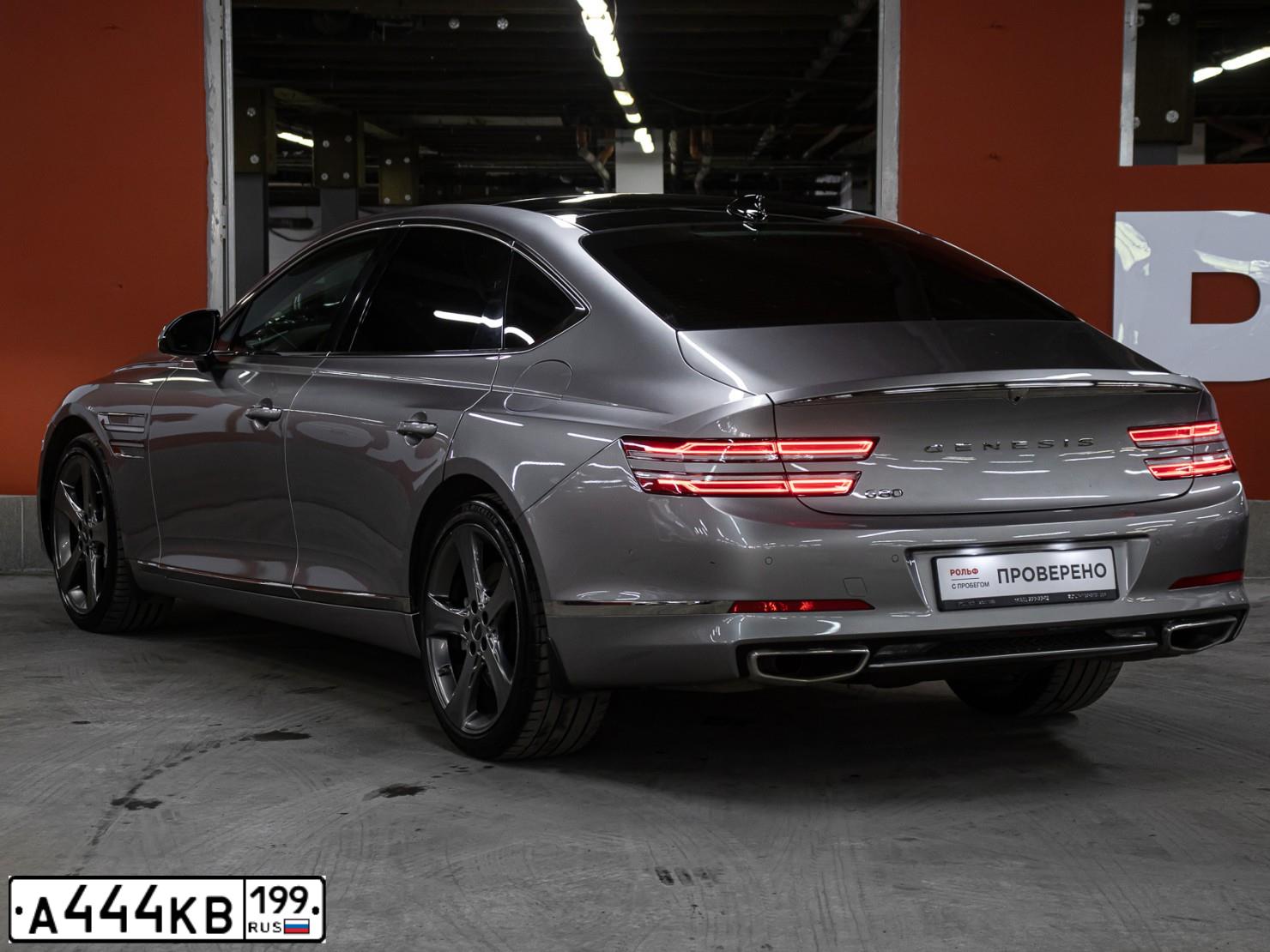 Фото автомобиля GENESIS G80, 2021 — госномер Т536ЕВ550