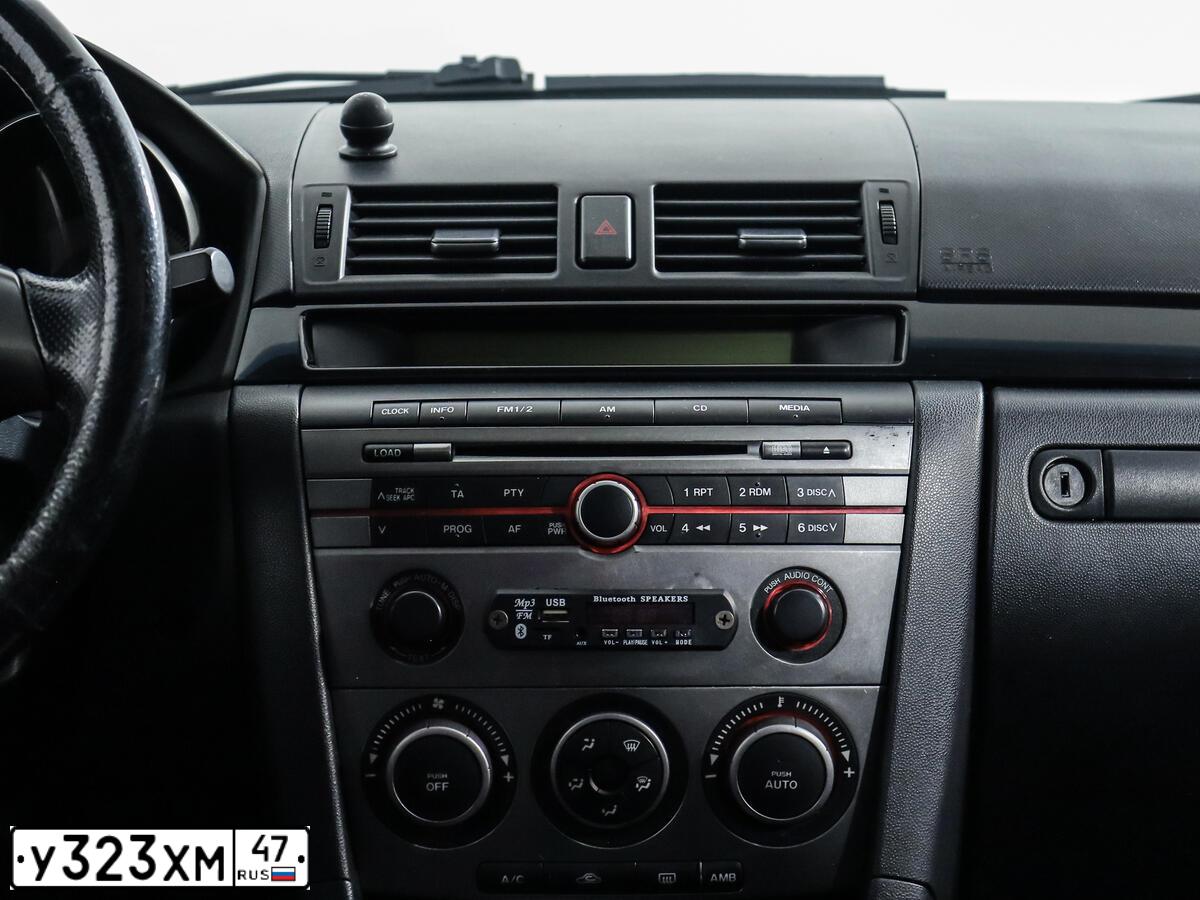 Фото автомобиля MAZDA 3, 2007 — госномер О366ОР790. Цвет: КРАСНЫЙ