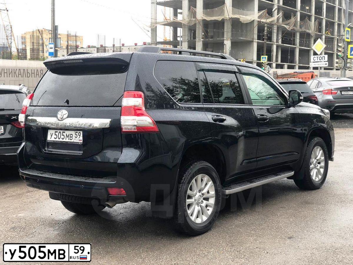 Фото автомобиля TOYOTA LANDCRUISER, 2020 — госномер У505МВ59. Цвет: ЧЕРНЫЙ