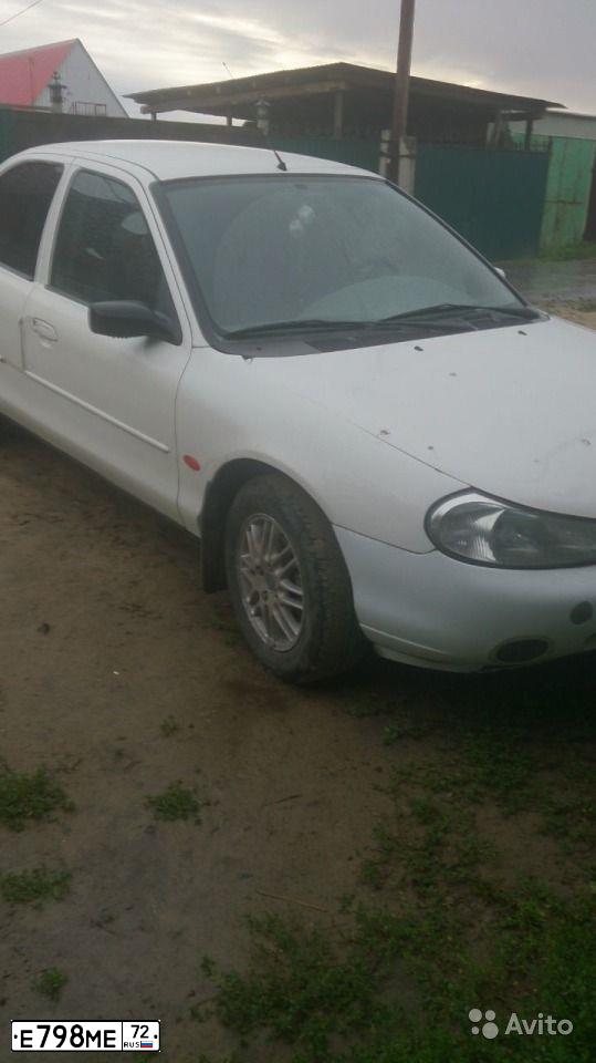 Фото автомобиля FORD MONDEO, 1997 — госномер Е798МЕ72. Цвет: БЕЛЫЙ