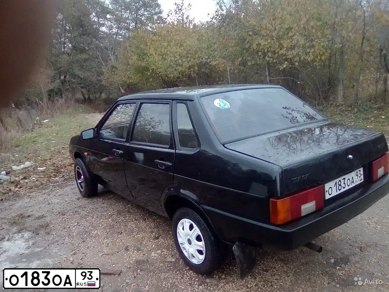 Фото автомобиля LADA 2109 SAMARA, 1995 — госномер О183ОА93. Цвет: ЧЕРНЫЙ