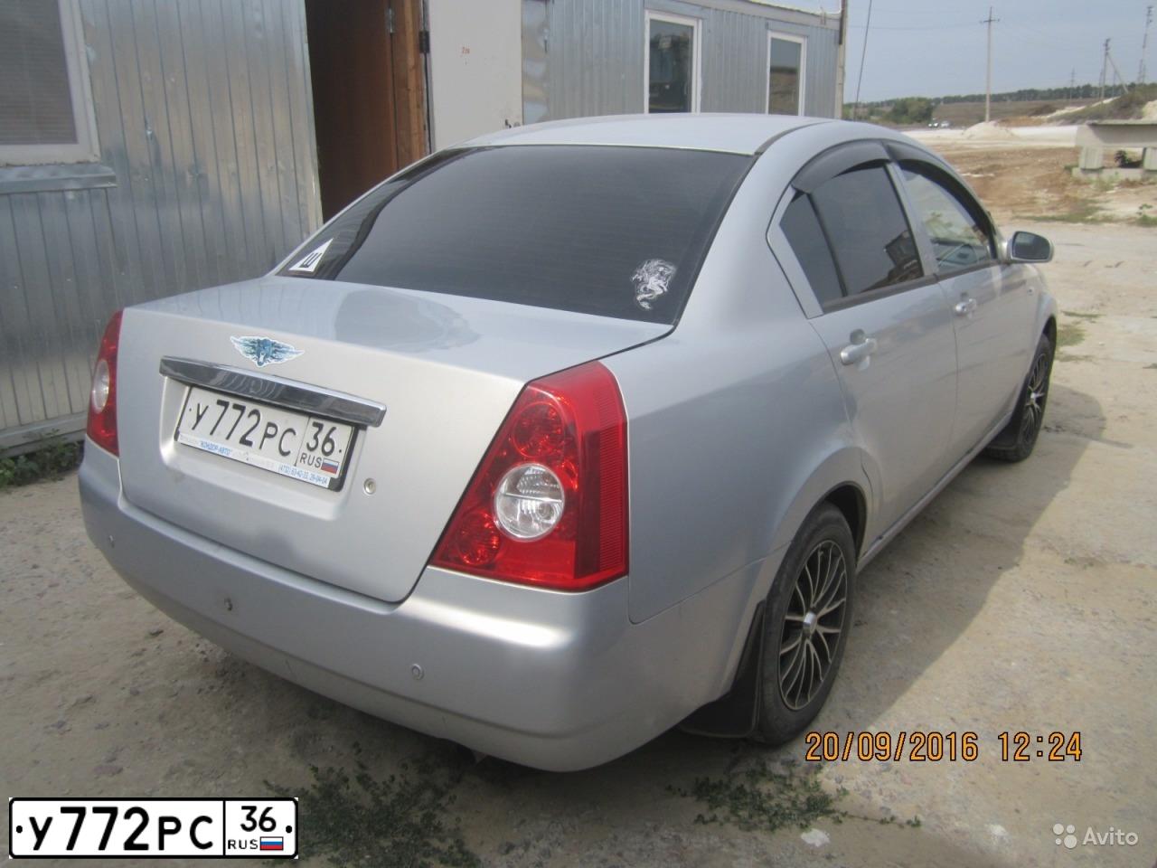 Фото автомобиля TAGAZ VORTEX ESTINA, 2009 — госномер У772РС36. Цвет: Серебристый
