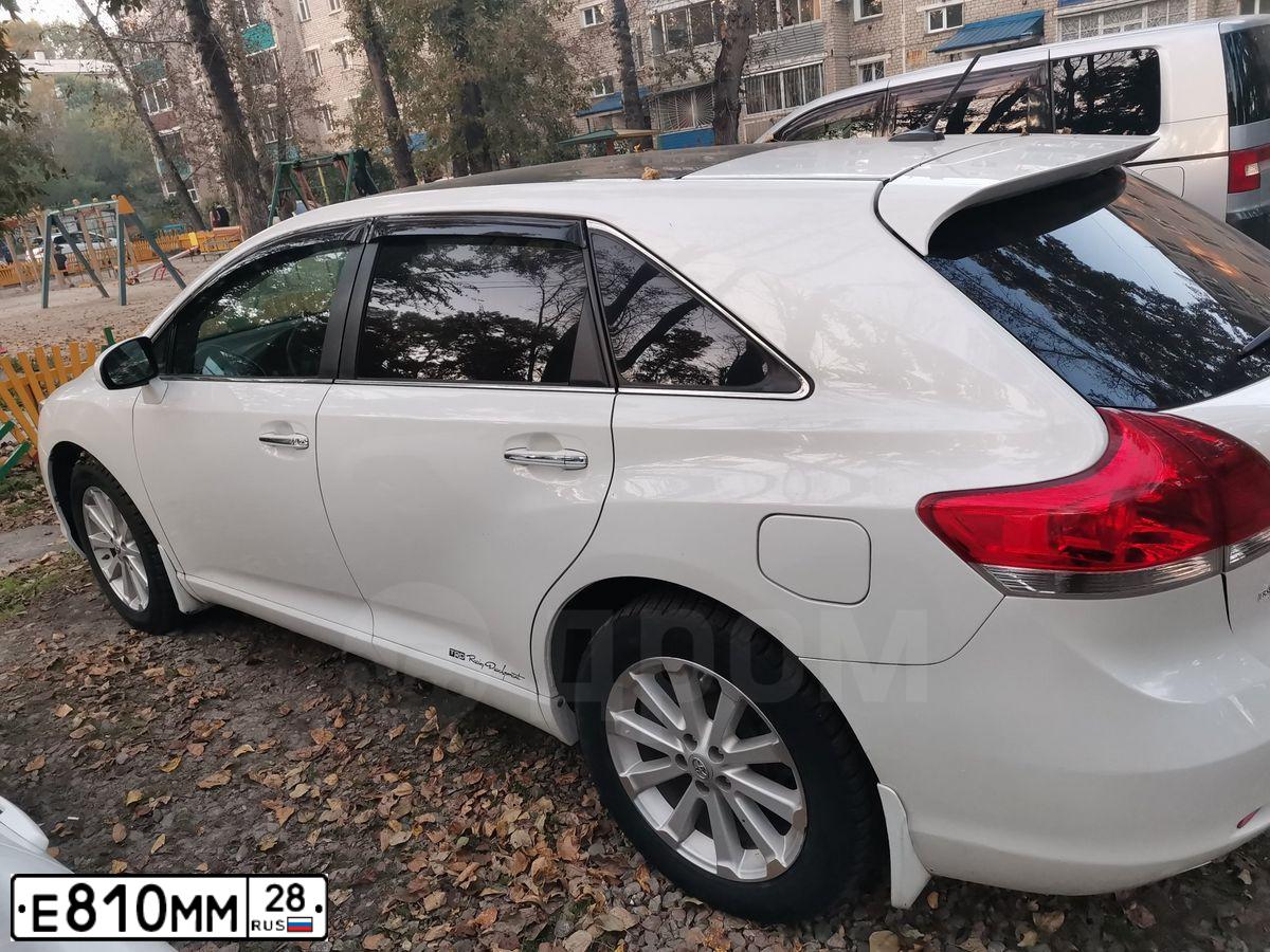 Фото автомобиля TOYOTA VENZA, 2009 — госномер М656ОМ174. Цвет: Белый