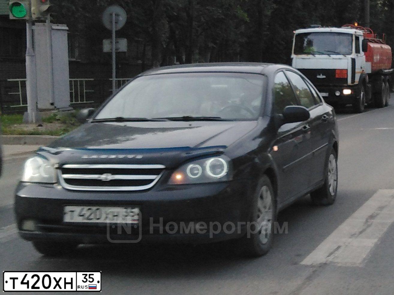 Фото автомобиля CHEVROLET LACETTI, 2008 — госномер А970ТР76. Цвет: ЧЕРНЫЙ