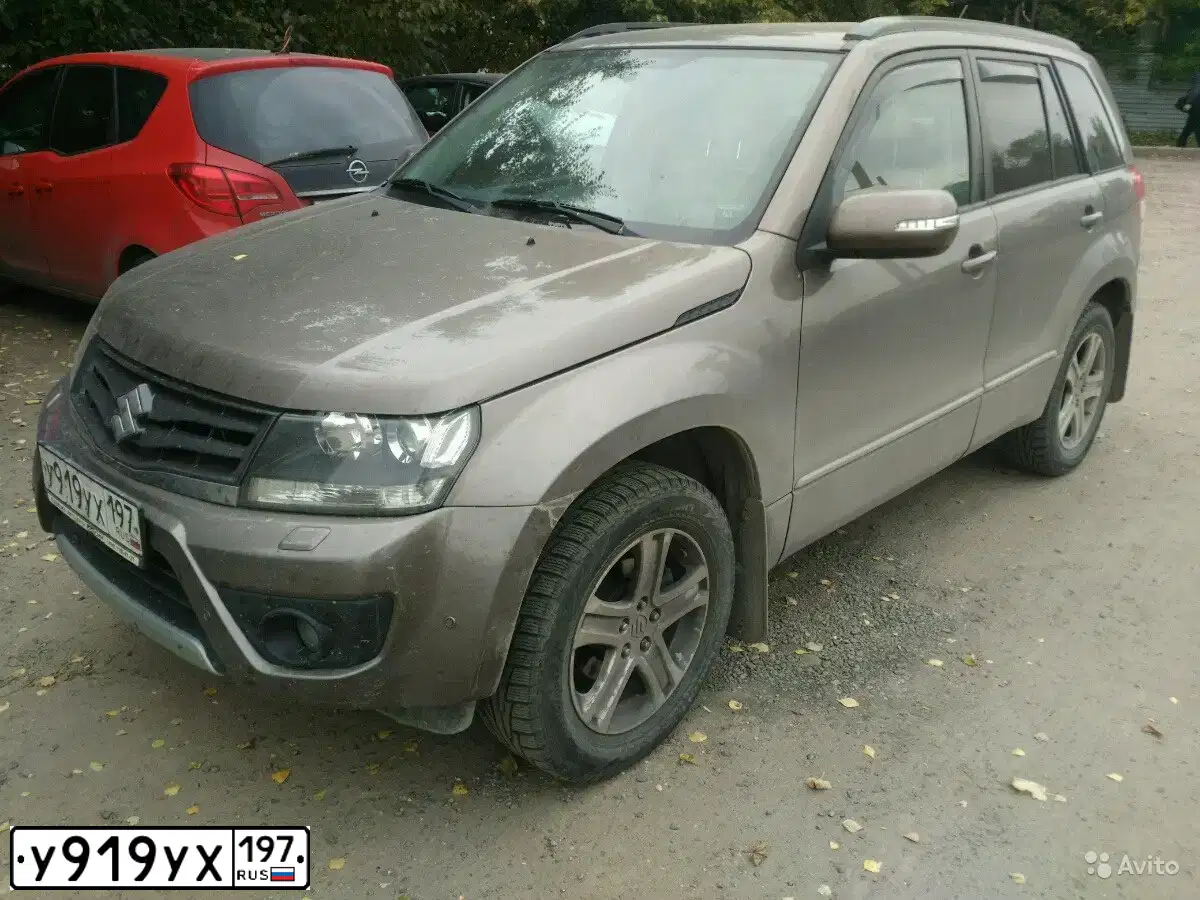 Фото автомобиля SUZUKI /GRAND/ VITARA, 2012 — госномер С186ММ790. Цвет: бронзовый
