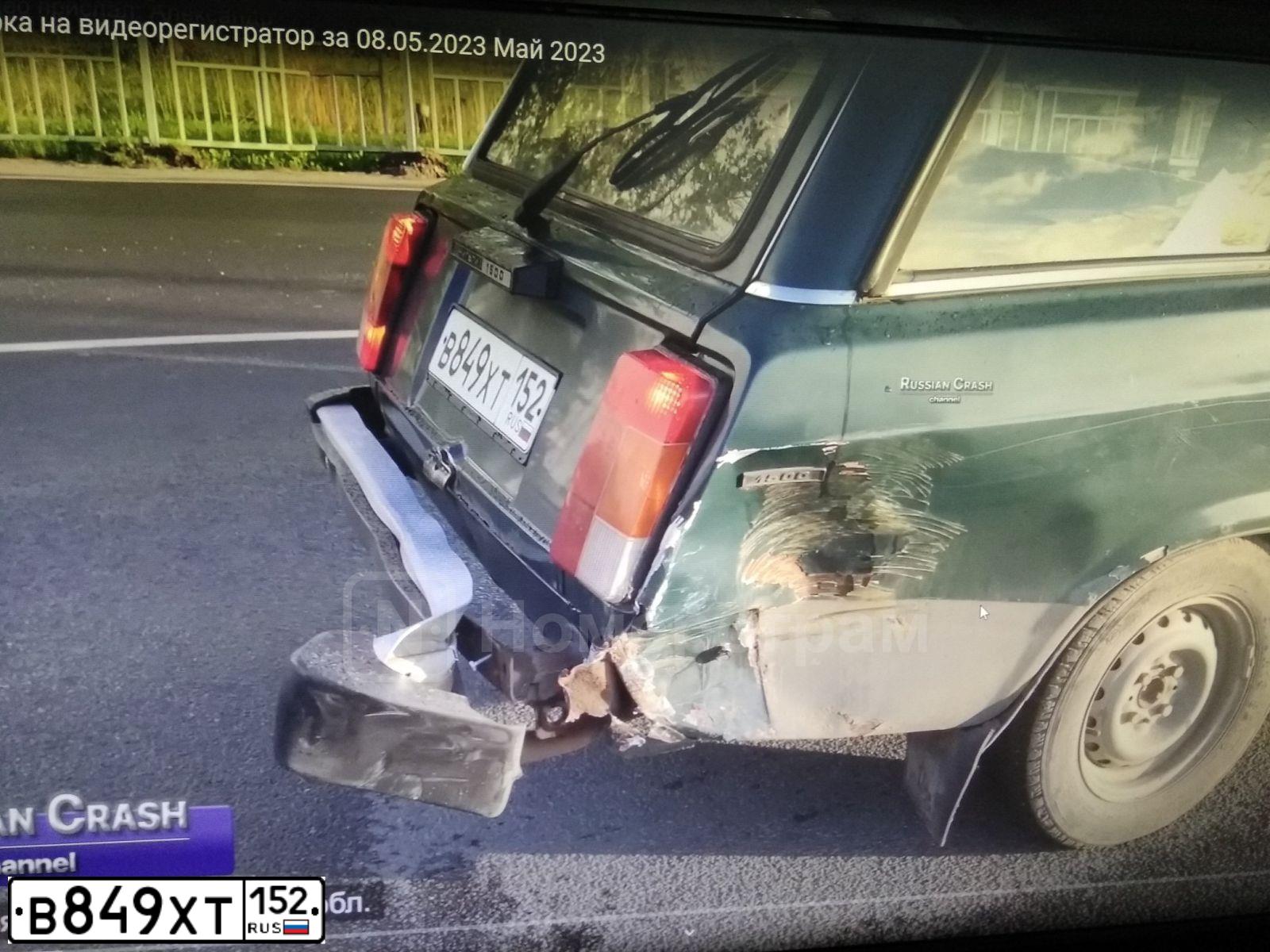 Фото автомобиля LADA 2104, 2003 — госномер В849ХТ152. Цвет: СИНЕ-ЗЕЛЕНЫЙ
