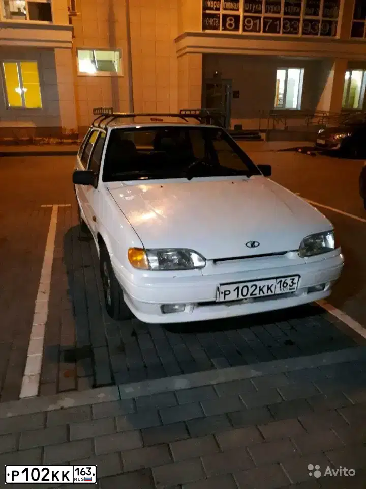 Фото автомобиля LADA 2114, 2011 — госномер К778ОО763. Цвет: Белый