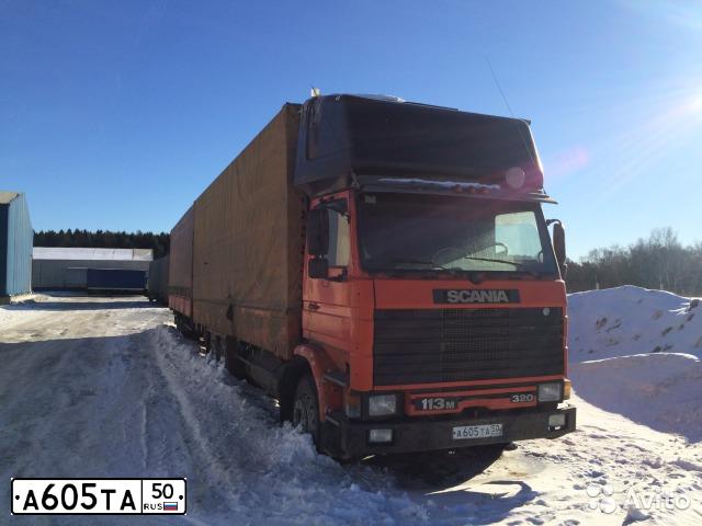 Фото автомобиля SCANIA СКАНИЯ БЕЗ МОДЕЛИ, 1988 — госномер А605ТА50. Цвет: КРАСНЫЙ
