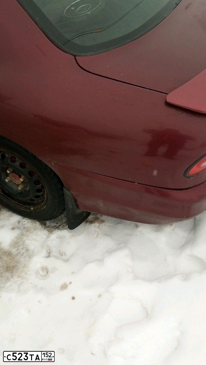 Фото автомобиля MITSUBISHI GALANT, 1995 — госномер С523ТА152. Цвет: Красный