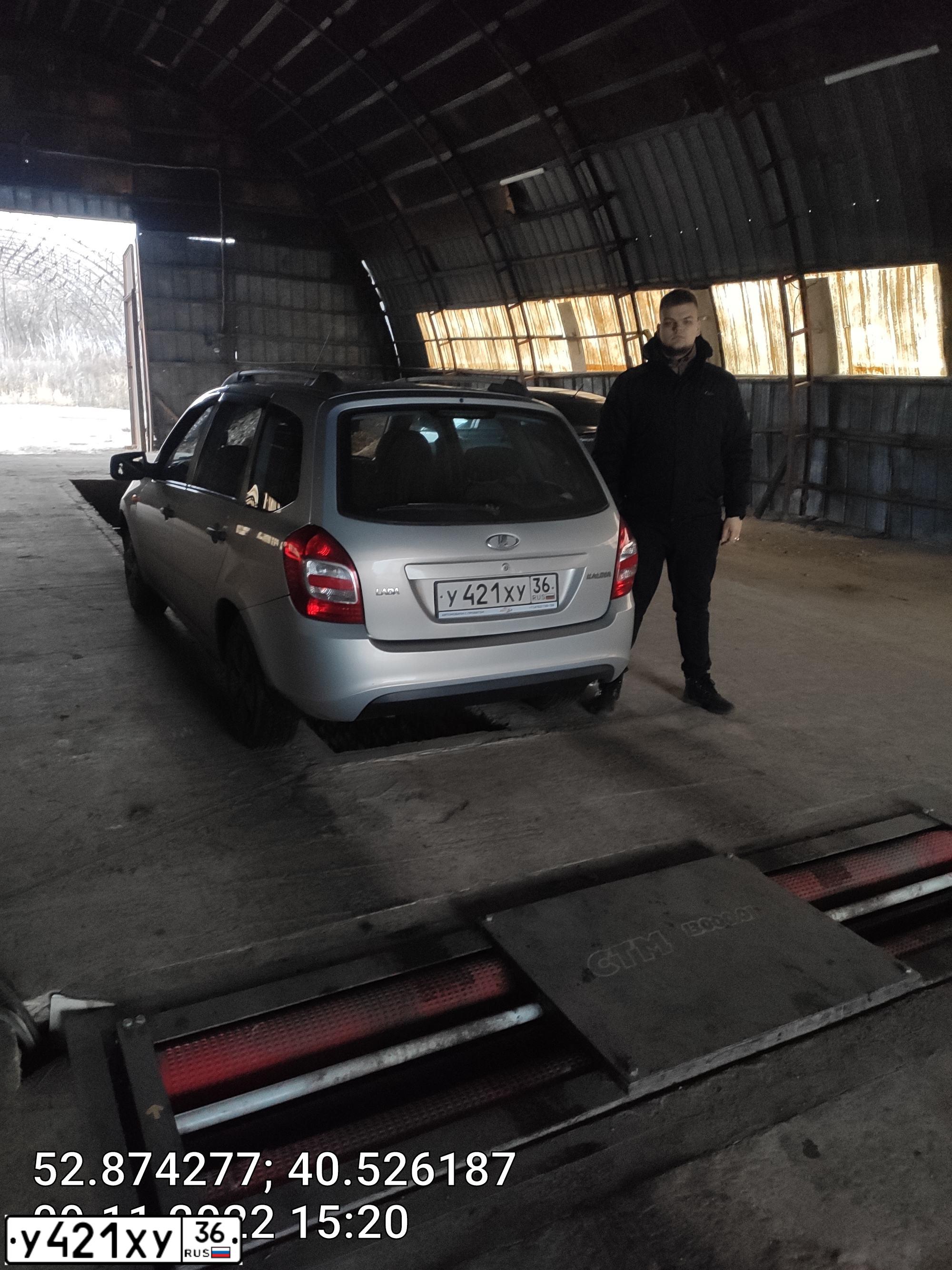 Фото автомобиля ВАЗ (LADA) 2194 KALINA, 2014 — госномер О096УТ68