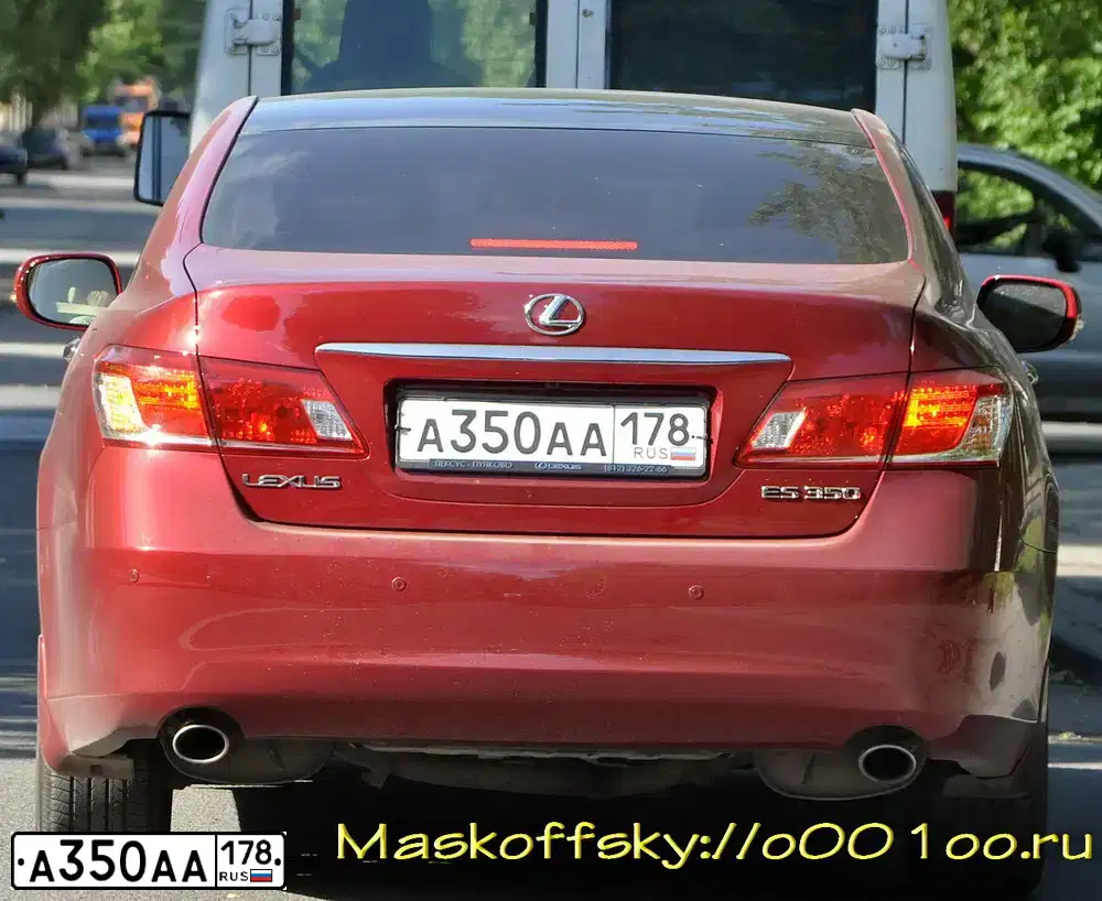 Фото автомобиля LEXUS RX, 2014 — госномер А350АА178. Цвет: ГРАНАТОВЫЙ