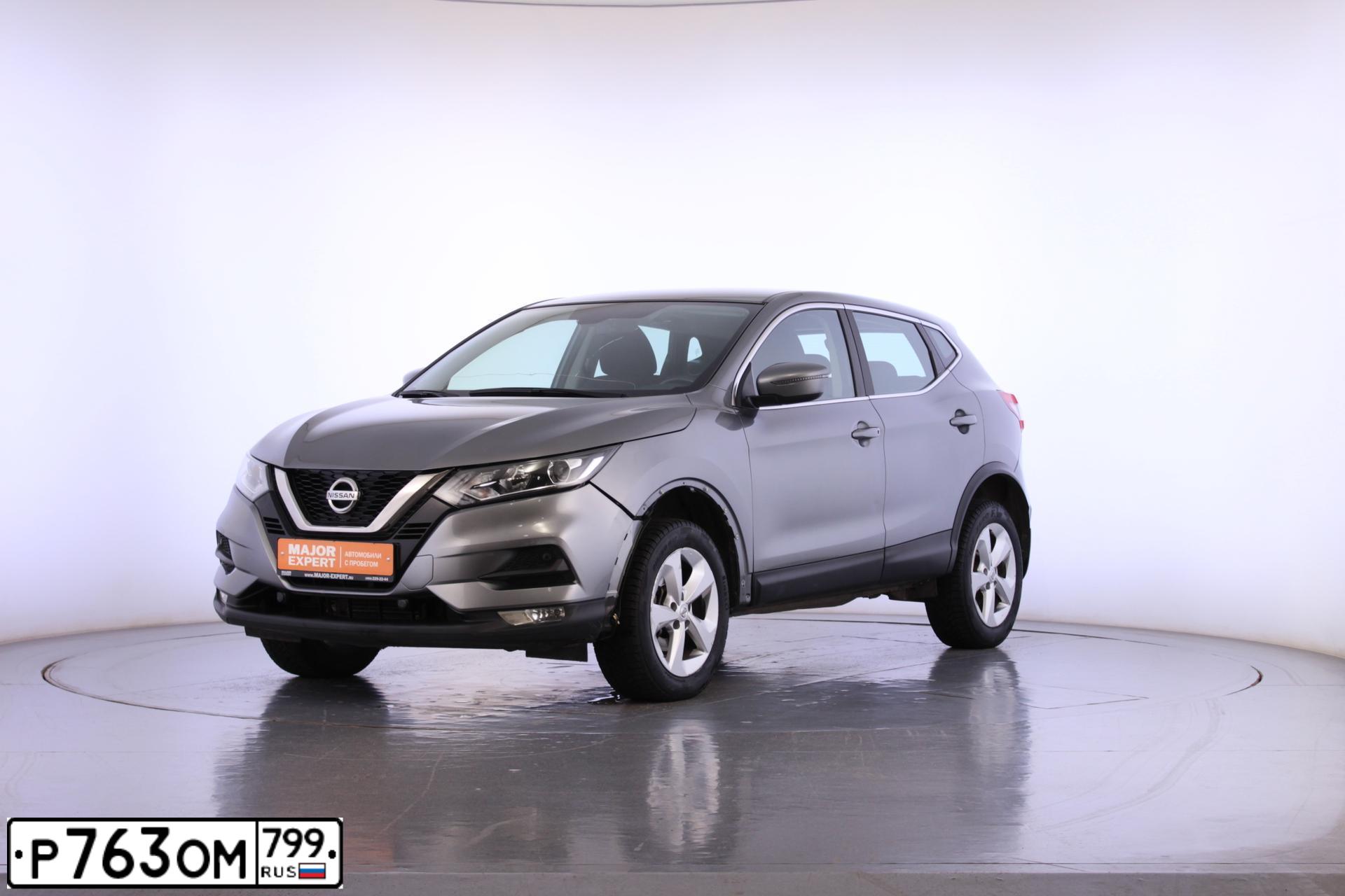 Фото автомобиля NISSAN QASHQAI, 2019 — госномер Р763ОМ799. Цвет: СЕРЫЙ