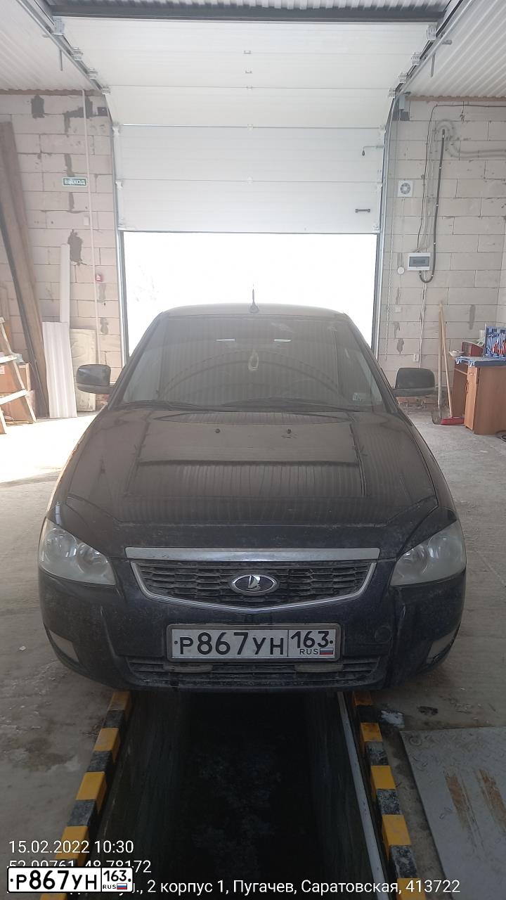 Фото автомобиля LADA PRIORA, 2013 — госномер Н433ОО134