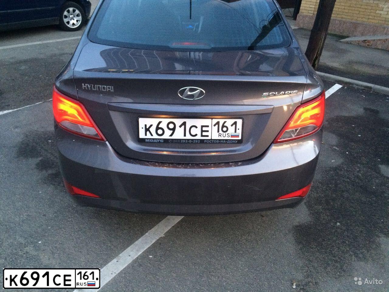 Фото автомобиля HYUNDAI SOLARIS, 2014 — госномер В757НН156. Цвет: СЕРЫЙ ТЕМНЫЙ