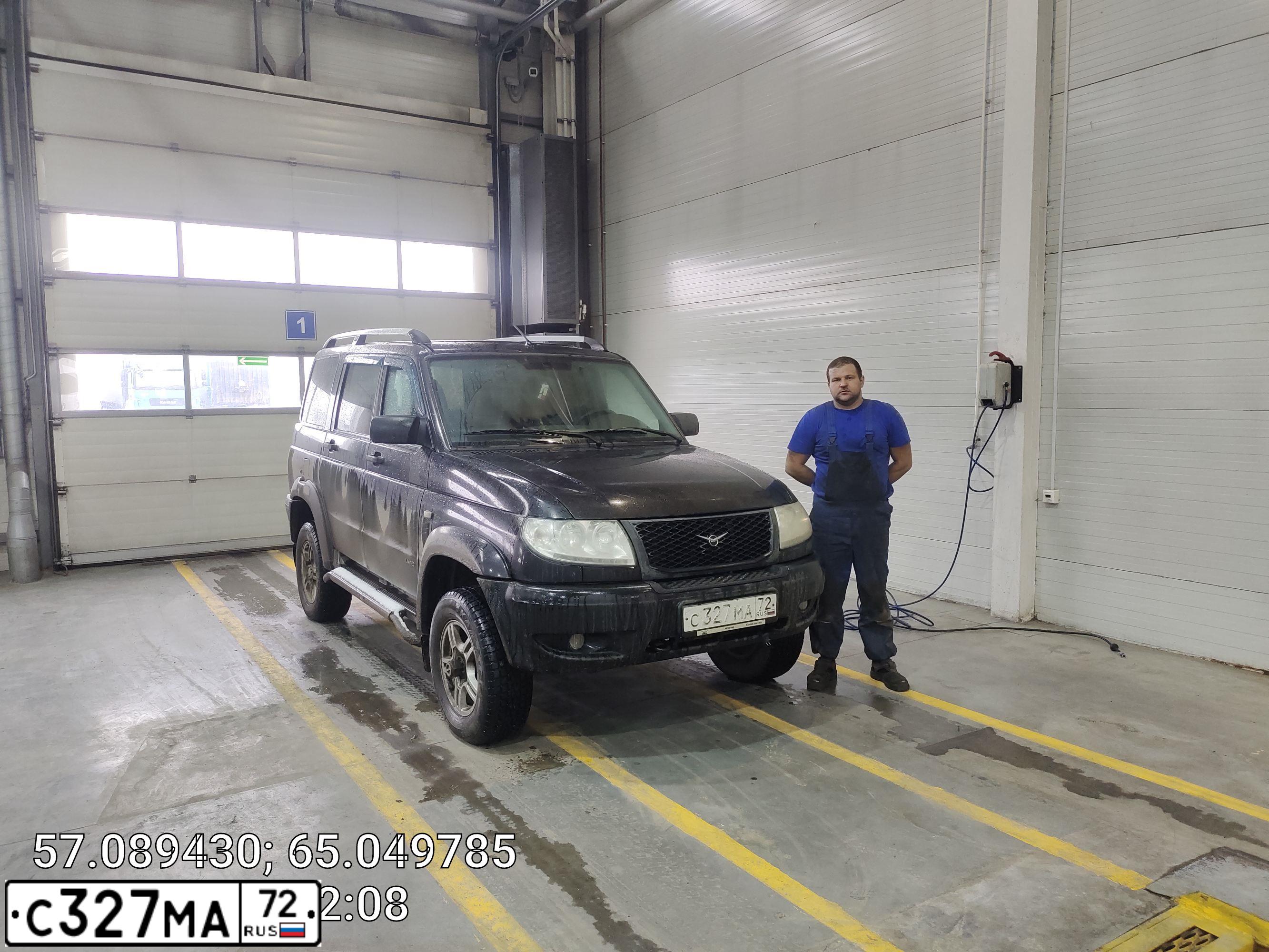 Фото автомобиля UAZ PATRIOT, 2014 — госномер Х210РК72