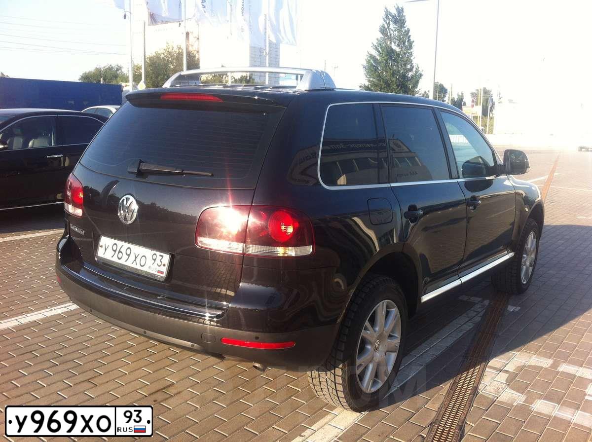 Фото автомобиля VOLKSWAGEN TOUAREG, 2009 — госномер К915ТМ82. Цвет: ЧЕРНЫЙ